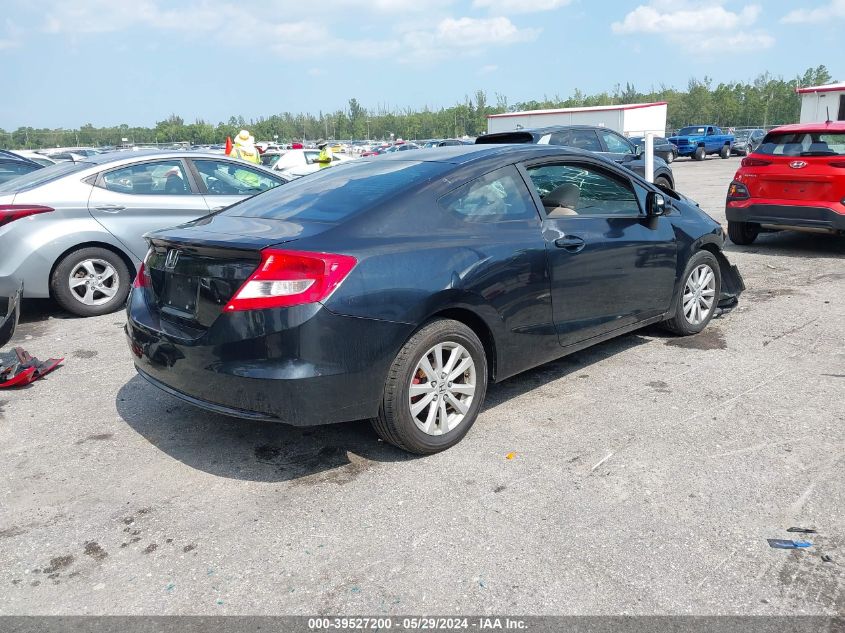 2012 Honda Civic Ex VIN: 2HGFG3B87CH507344 Lot: 39527200