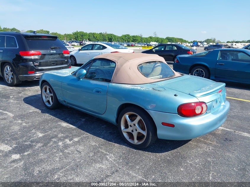2001 Mazda Mx-5 Miata Ls/Special Edition VIN: JM1NB353010211799 Lot: 39527204