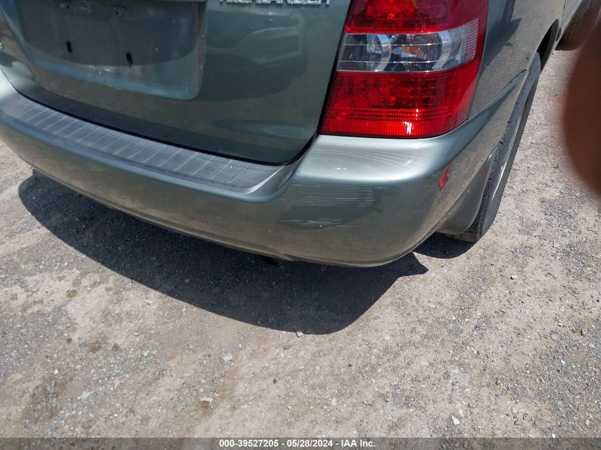 2005 Toyota Highlander V6 VIN: JTEGP21A850070250 Lot: 39527205