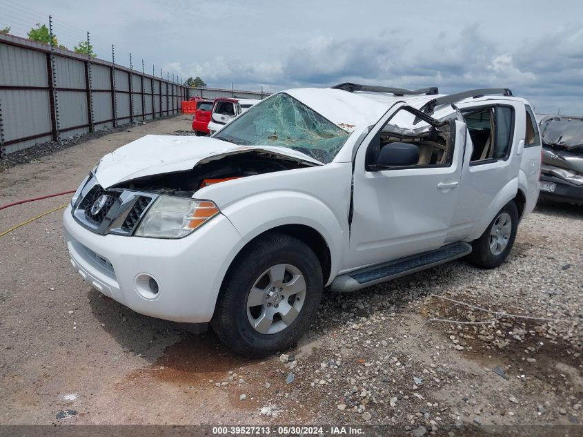 2010 Nissan Pathfinder S Fe+ VIN: 5N1AR1NN8AC618845 Lot: 39527213