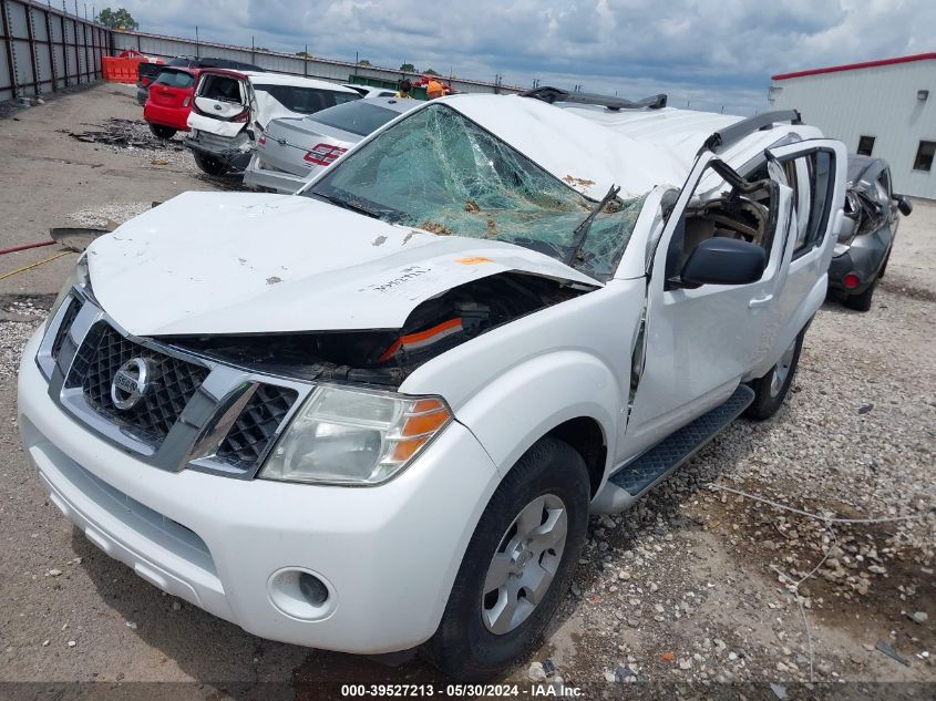 2010 Nissan Pathfinder S Fe+ VIN: 5N1AR1NN8AC618845 Lot: 39527213