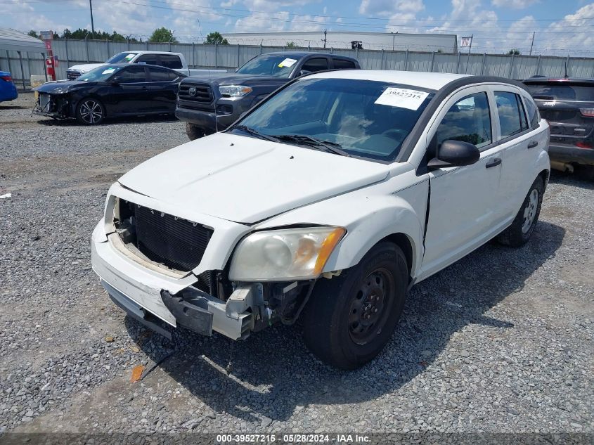 2008 Dodge Caliber Se VIN: 1B3HB28B58D651371 Lot: 39527215