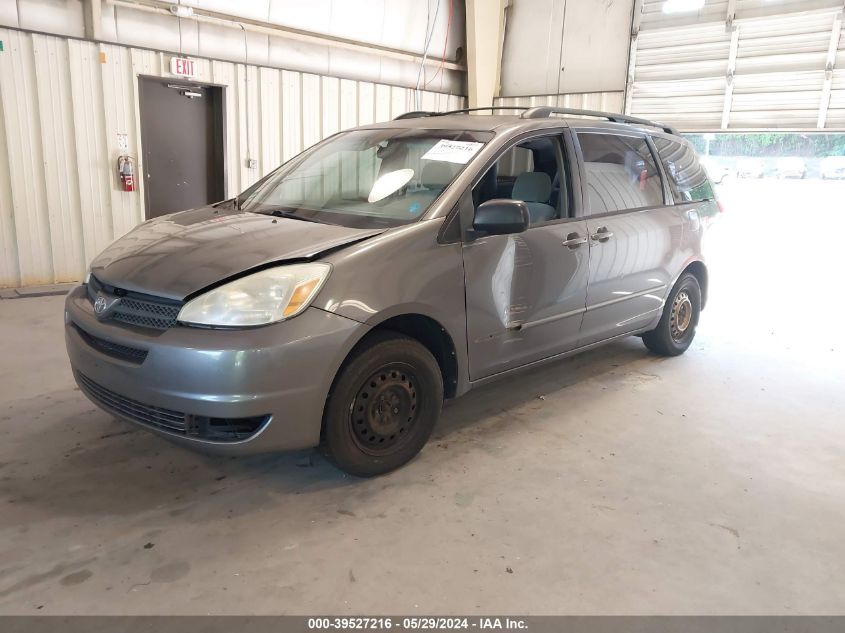 2004 Toyota Sienna Ce VIN: 5TDZA23C04S084619 Lot: 39527216