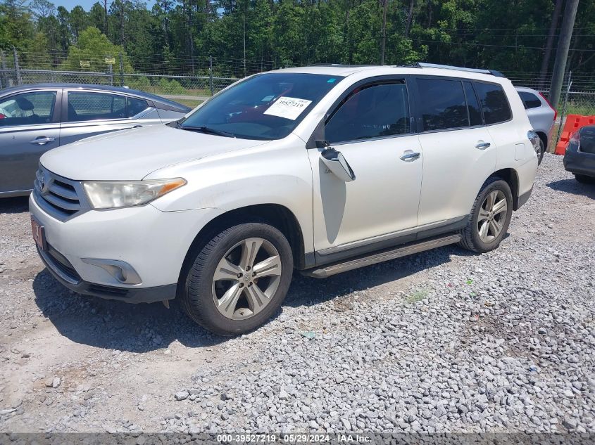 2011 Toyota Highlander Limited V6 VIN: 5TDYK3EH6BS048955 Lot: 39527219