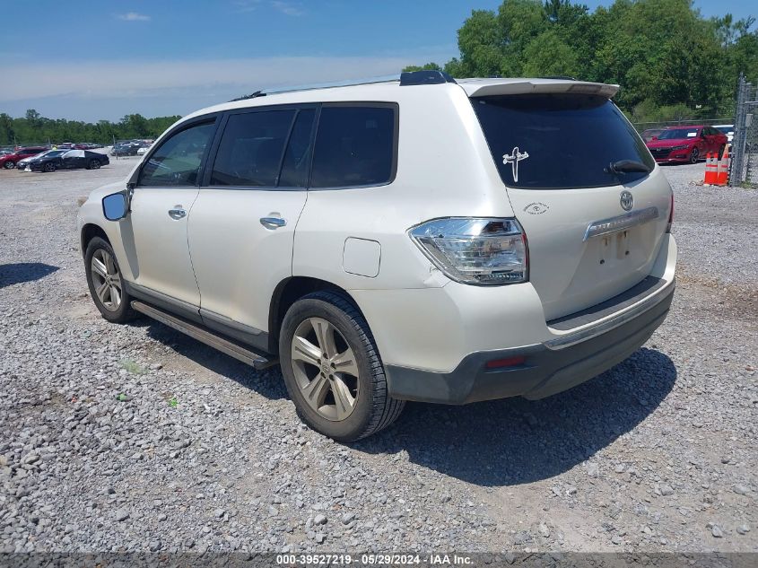 2011 Toyota Highlander Limited V6 VIN: 5TDYK3EH6BS048955 Lot: 39527219