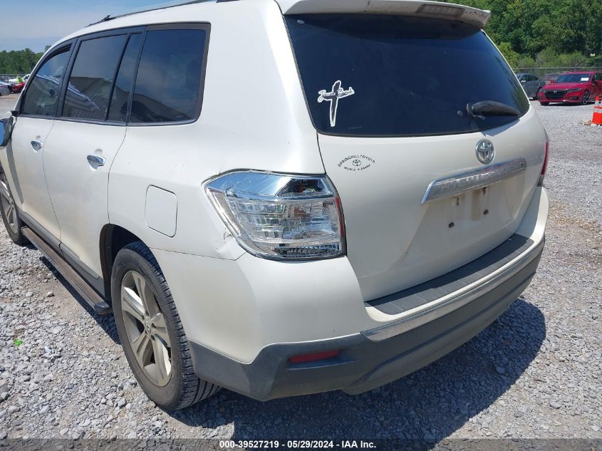 2011 Toyota Highlander Limited V6 VIN: 5TDYK3EH6BS048955 Lot: 39527219