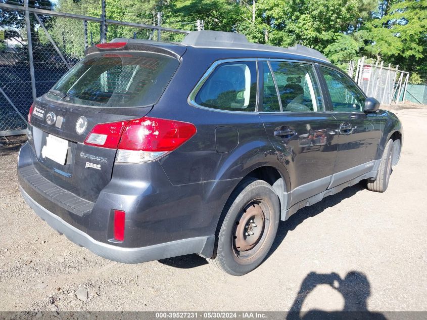 2012 Subaru Outback 2.5I VIN: 4S4BRBAC7C3213531 Lot: 39527231