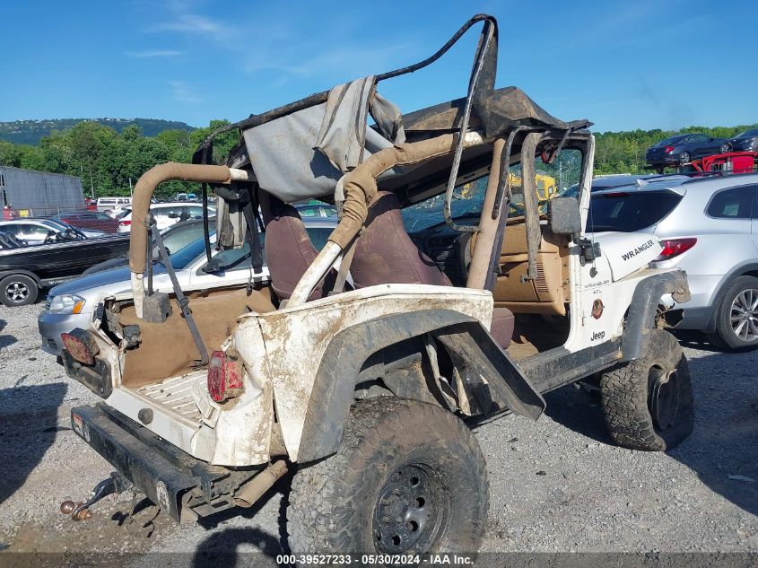 1998 Jeep Wrangler Sahara VIN: 1J4FY49S7WP776392 Lot: 39527233