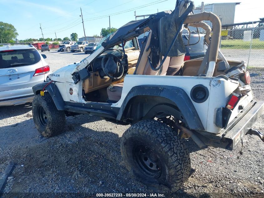 1998 Jeep Wrangler Sahara VIN: 1J4FY49S7WP776392 Lot: 39527233