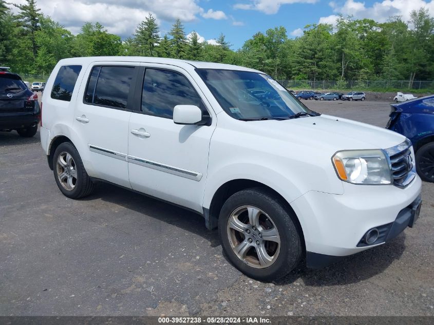 2012 Honda Pilot Ex-L VIN: 5FNYF4H5XCB021288 Lot: 39527238