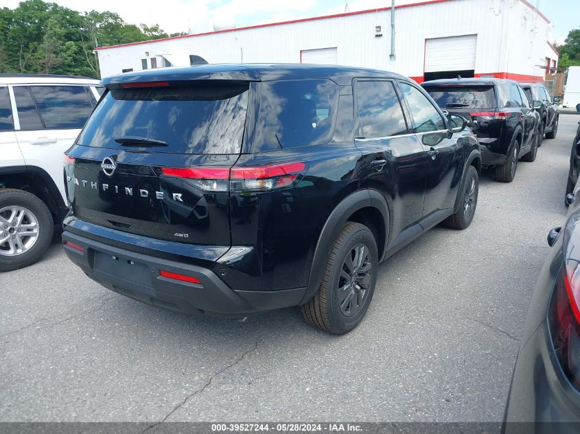 2024 Nissan Pathfinder S 4Wd VIN: 5N1DR3AC0RC281256 Lot: 39527244