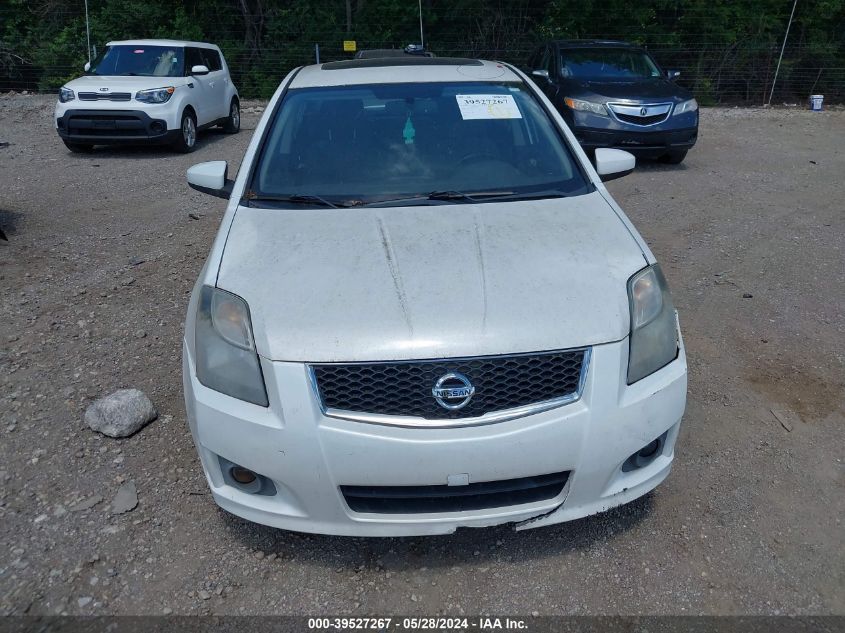 2012 Nissan Sentra 2.0 Sr VIN: 3N1AB6AP2CL621828 Lot: 39527267