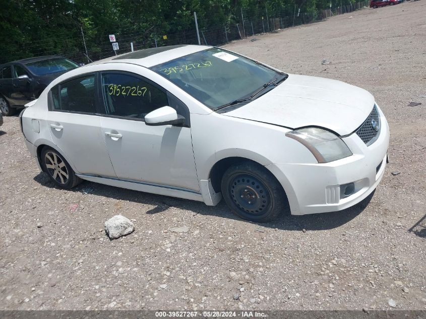 2012 Nissan Sentra 2.0 Sr VIN: 3N1AB6AP2CL621828 Lot: 39527267