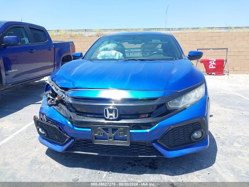 2018 Honda Civic Si VIN: 2HGFC3A55JH752742 Lot: 39527270