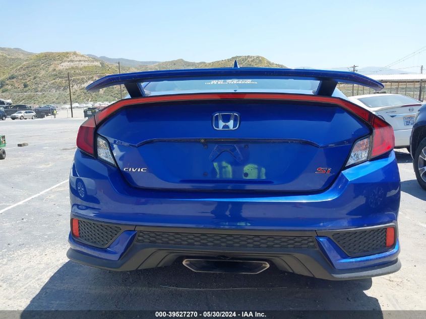 2018 Honda Civic Si VIN: 2HGFC3A55JH752742 Lot: 39527270