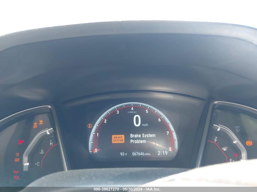 2018 Honda Civic Si VIN: 2HGFC3A55JH752742 Lot: 39527270