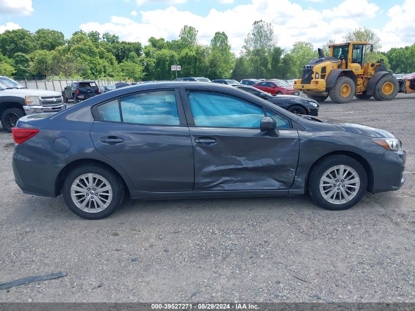 2018 Subaru Impreza 2.0I Premium VIN: 4S3GKAB63J3605355 Lot: 39527271