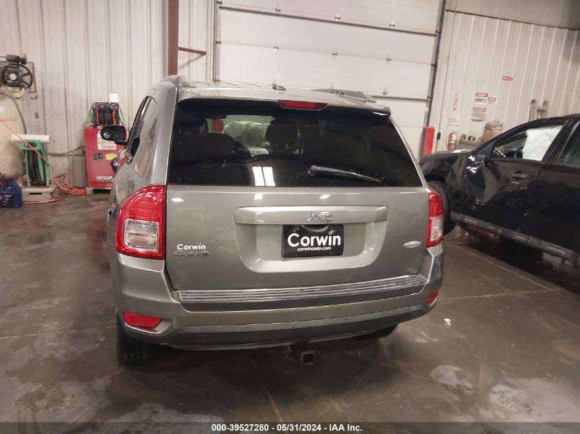 2013 Jeep Compass Latitude VIN: 1C4NJDEB4DD207557 Lot: 39527280