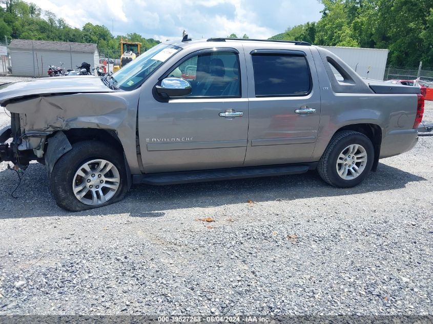 2008 Chevrolet Avalanche 1500 Ltz VIN: 3GNFK12308G284780 Lot: 39527288