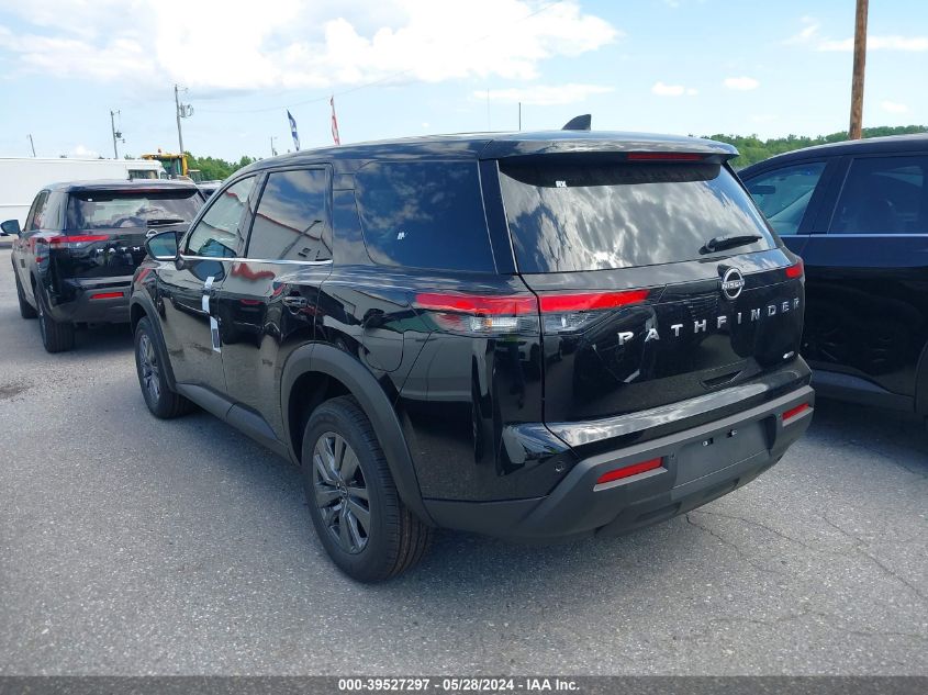 2024 Nissan Pathfinder S 4Wd VIN: 5N1DR3ACXRC280843 Lot: 39527297