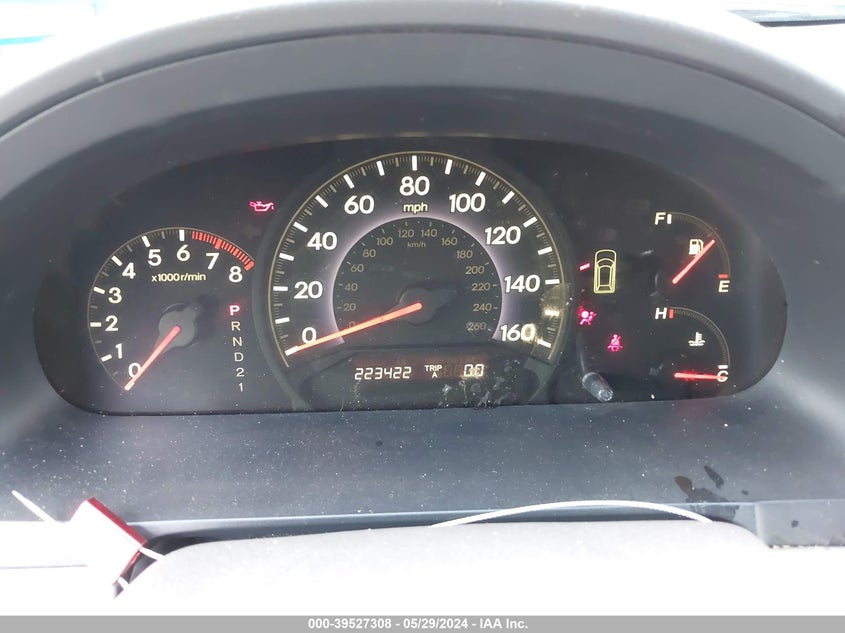 2008 Honda Odyssey Ex-L VIN: 5FNRL387X8B081863 Lot: 39527308