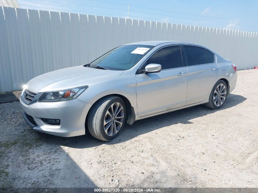 2014 Honda Accord Sport VIN: 1HGCR2F58EA231703 Lot: 39527320