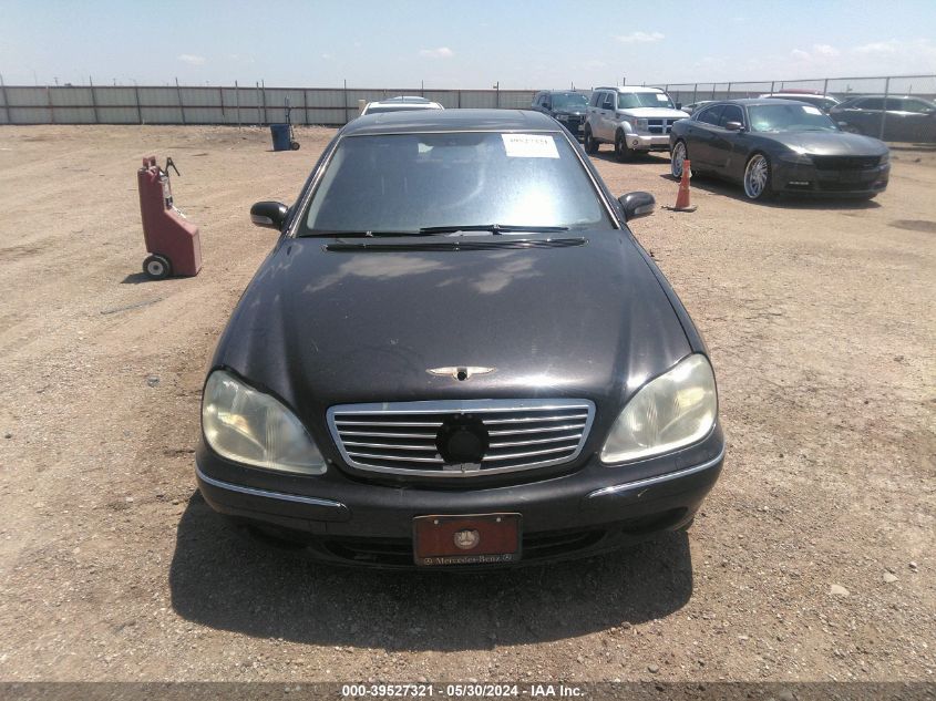 2001 Mercedes-Benz S 500 VIN: WDBNG75J11A212797 Lot: 39527321