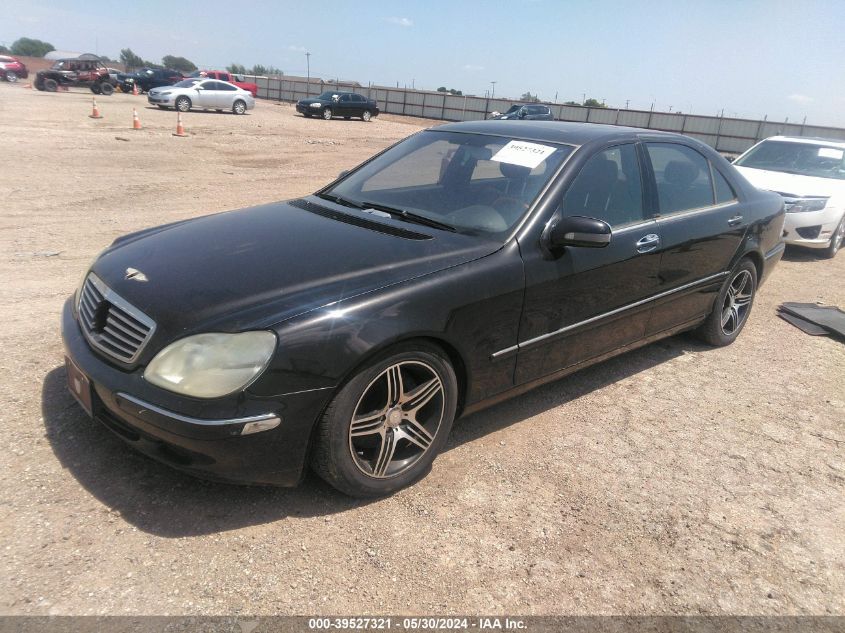 2001 Mercedes-Benz S 500 VIN: WDBNG75J11A212797 Lot: 39527321