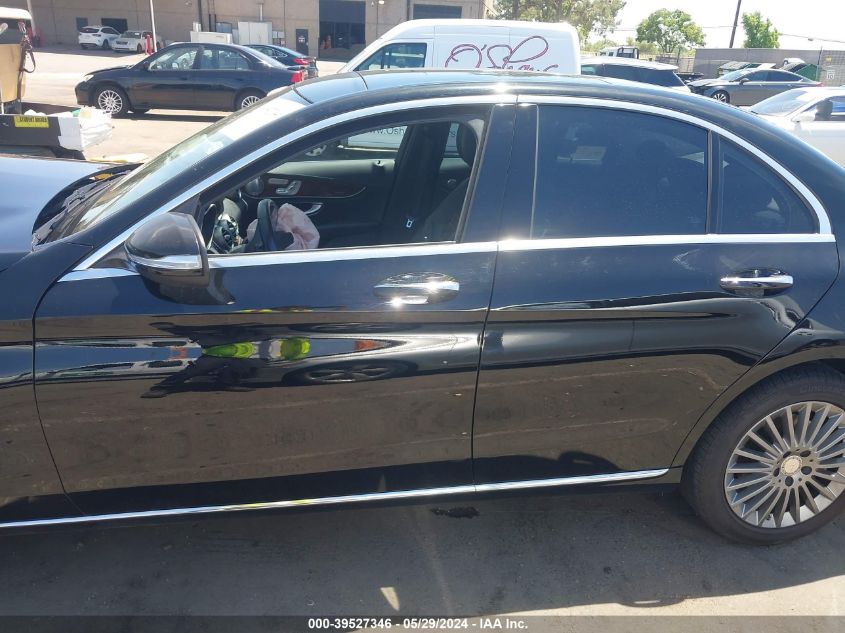 2015 Mercedes-Benz C 300 VIN: 55SWF4KB5FU087434 Lot: 39527346