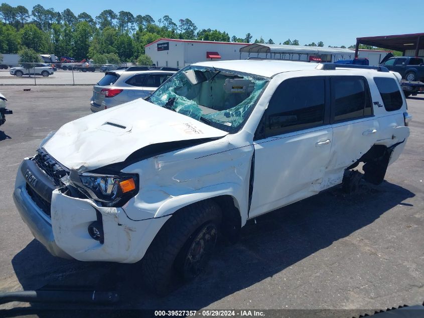 2022 TOYOTA 4RUNNER 4.0L V6   N(VIN: JTEPU5JR3N6010129