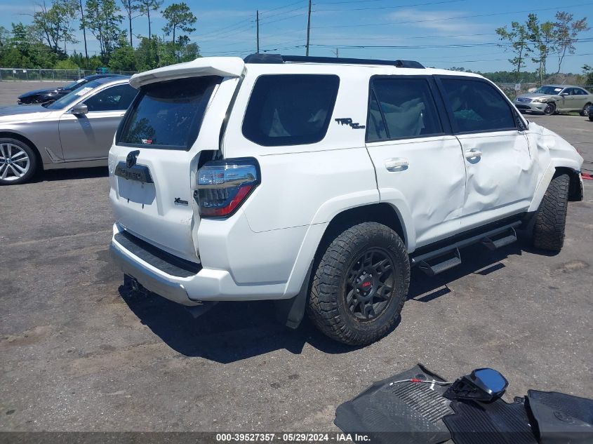 2022 TOYOTA 4RUNNER 4.0L V6   N(VIN: JTEPU5JR3N6010129
