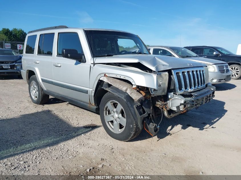 2008 Jeep Commander Sport VIN: 1J8HG48KX8C125182 Lot: 39527367