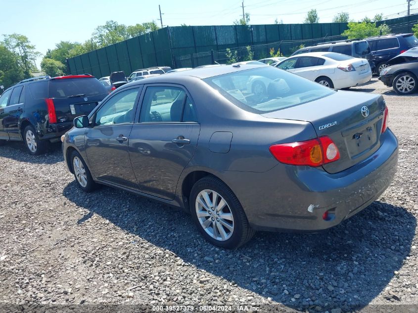 2010 Toyota Corolla Le VIN: 2T1BU4EE3AC279363 Lot: 39527379