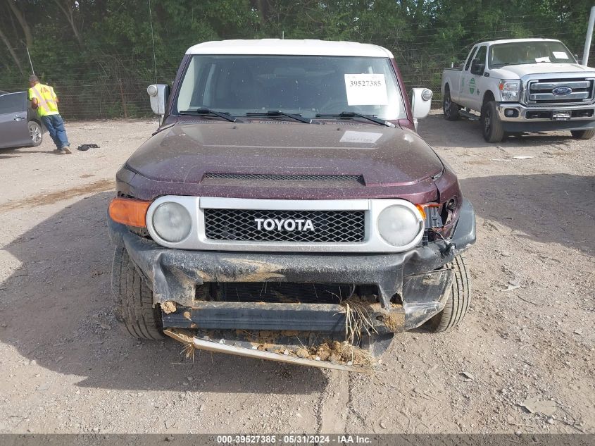 2007 Toyota Fj Cruiser VIN: JTEBU11F170056623 Lot: 39527385