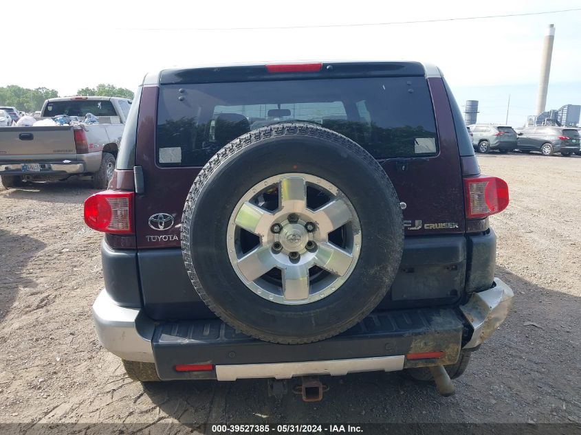 2007 Toyota Fj Cruiser VIN: JTEBU11F170056623 Lot: 39527385