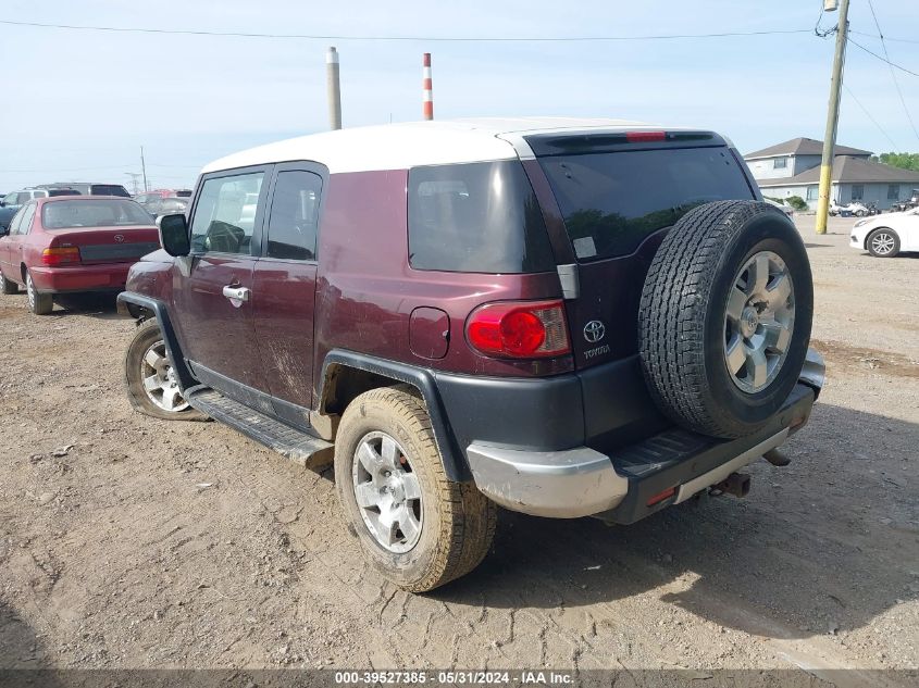 2007 Toyota Fj Cruiser VIN: JTEBU11F170056623 Lot: 39527385