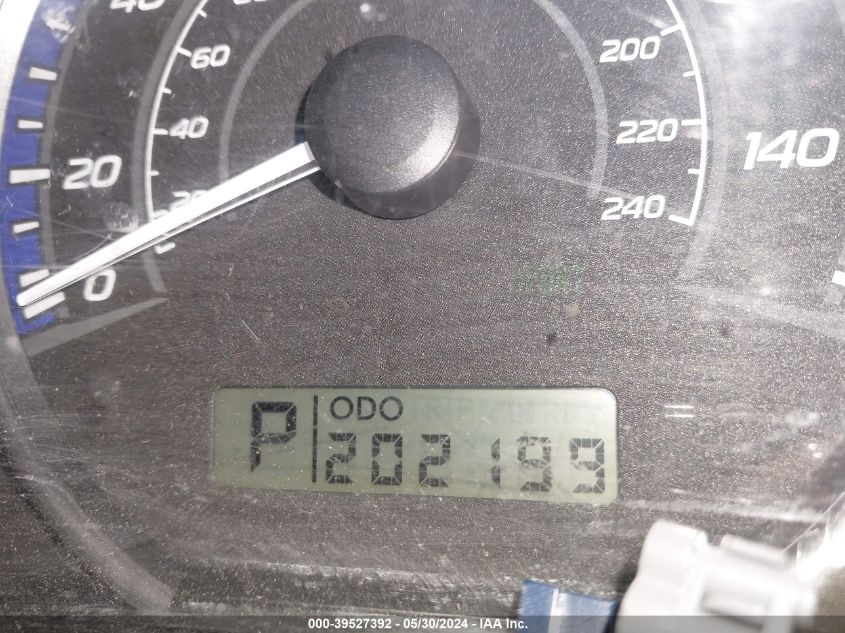 2010 Subaru Forester 2.5X VIN: JF2SH6BC8AH774156 Lot: 39527392