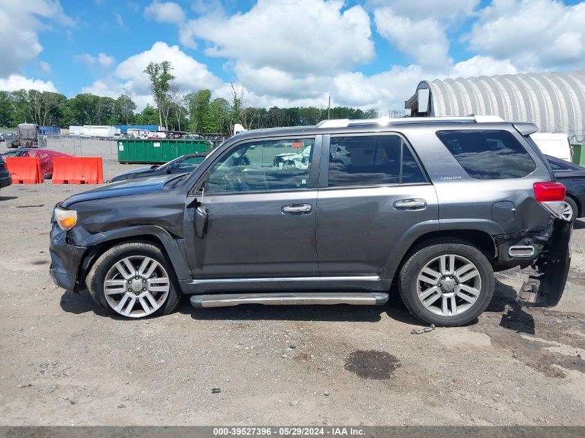 2011 Toyota 4Runner Limited V6 VIN: JTEBU5JR4B5072201 Lot: 39527396