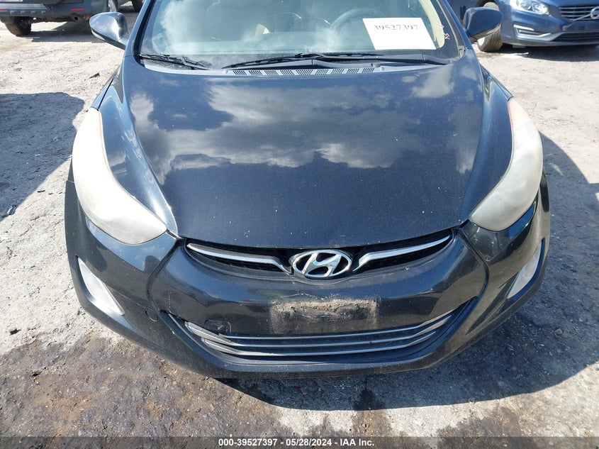 2013 Hyundai Elantra Limited VIN: KMHDH4AE6DU730422 Lot: 39527397