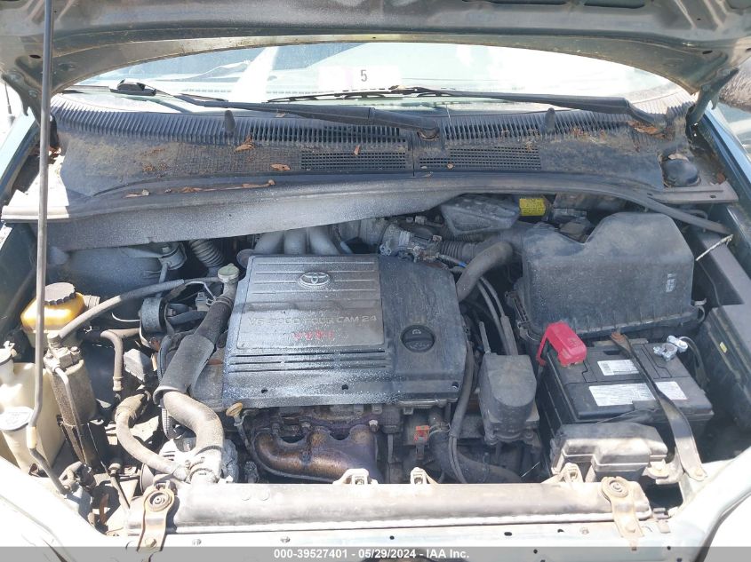 2002 Toyota Sienna Le VIN: 4T3ZF13C72U459753 Lot: 39527401