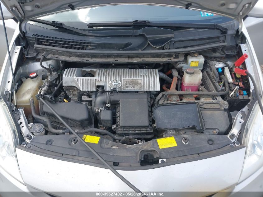 2015 Toyota Prius Two VIN: JTDKN3DU2F0406542 Lot: 39527402