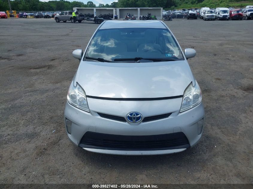 2015 Toyota Prius Two VIN: JTDKN3DU2F0406542 Lot: 39527402