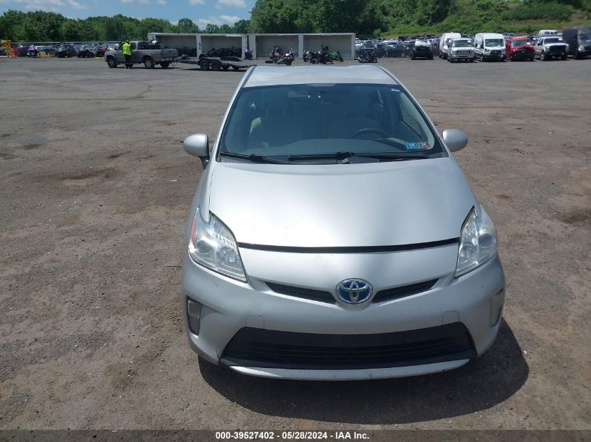 2015 Toyota Prius Two VIN: JTDKN3DU2F0406542 Lot: 39527402