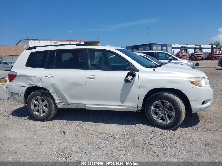 2009 Toyota Highlander VIN: JTEDA41A592003129 Lot: 39527405