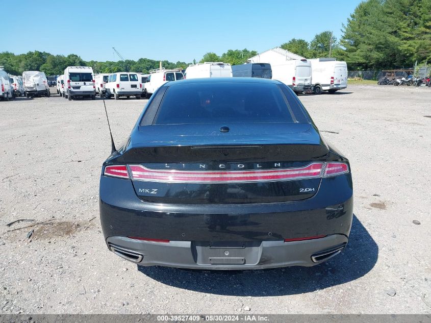 2013 Lincoln Mkz Hybrid VIN: 3LN6L2LU9DR811180 Lot: 39527409