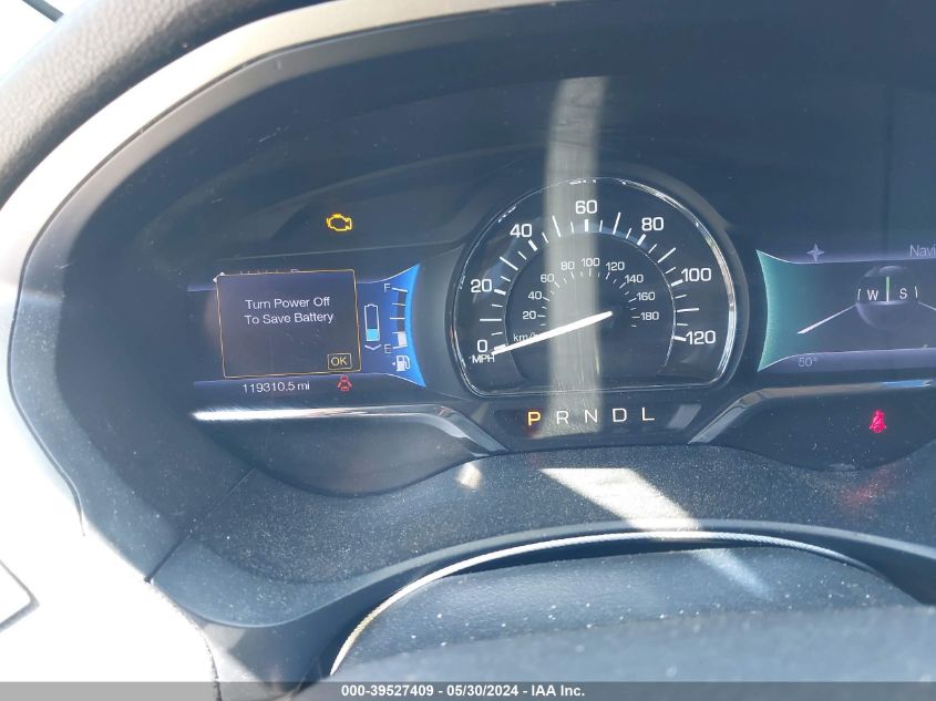 2013 Lincoln Mkz Hybrid VIN: 3LN6L2LU9DR811180 Lot: 39527409