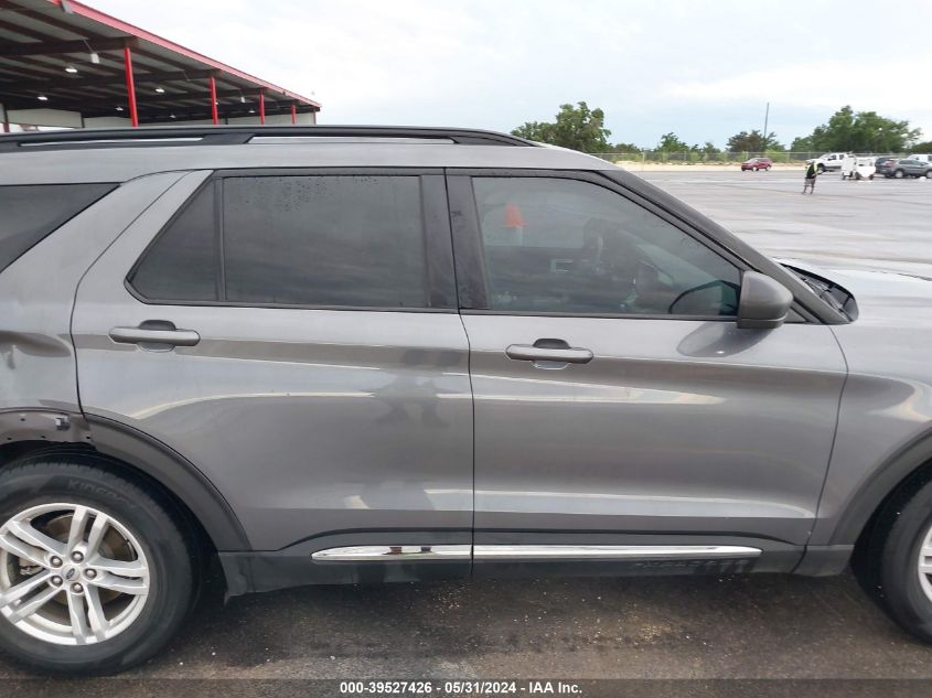 2022 Ford Explorer Xlt VIN: 1FMSK7DH6NGA35664 Lot: 39527426