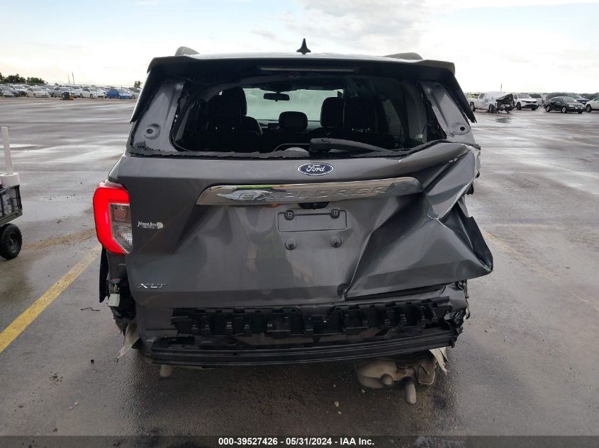 2022 Ford Explorer Xlt VIN: 1FMSK7DH6NGA35664 Lot: 39527426
