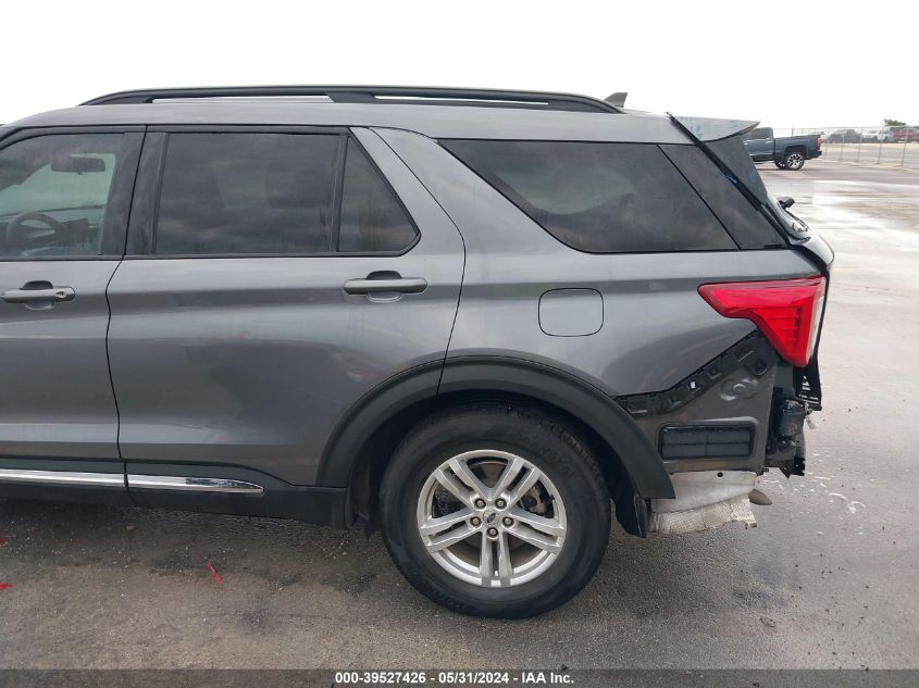 2022 Ford Explorer Xlt VIN: 1FMSK7DH6NGA35664 Lot: 39527426