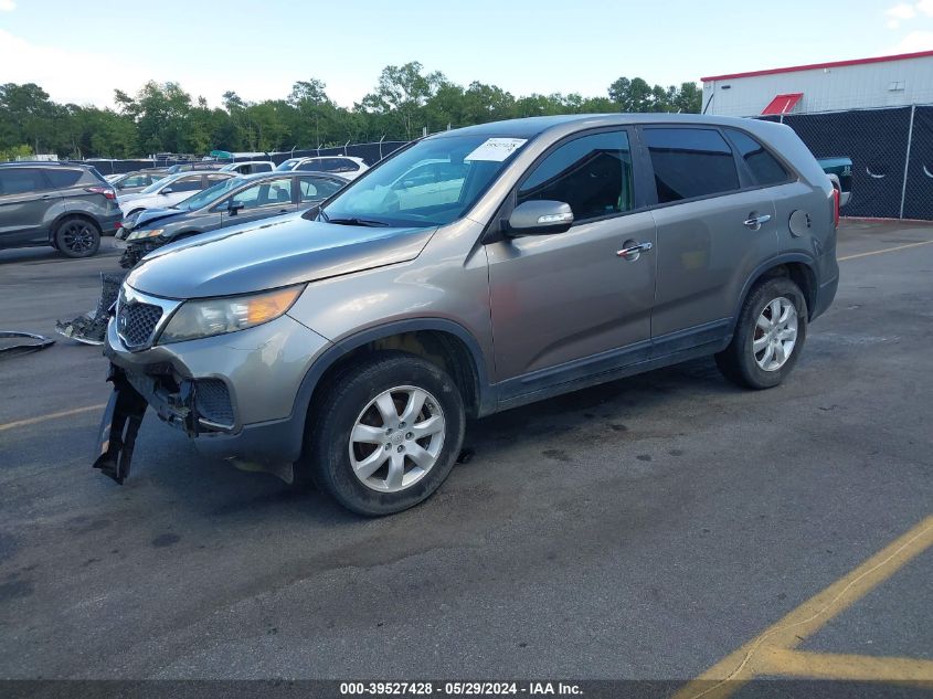 2011 Kia Sorento Lx VIN: 5XYKT3A15BG045196 Lot: 39527428